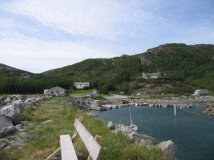 Norwegen: CP Bjørnvika Natursenter - Platz von vorne