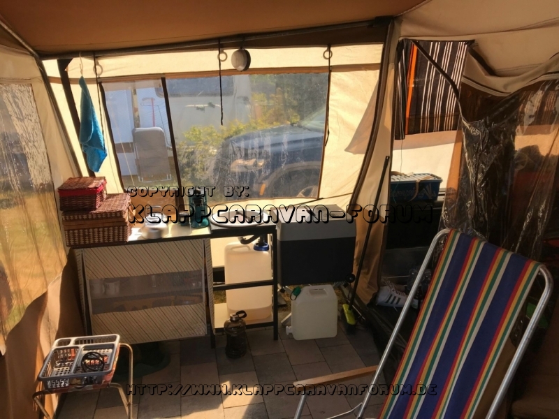 1979er Combi Camp Speed auf dem Campingpark Heidewald Sassenberg