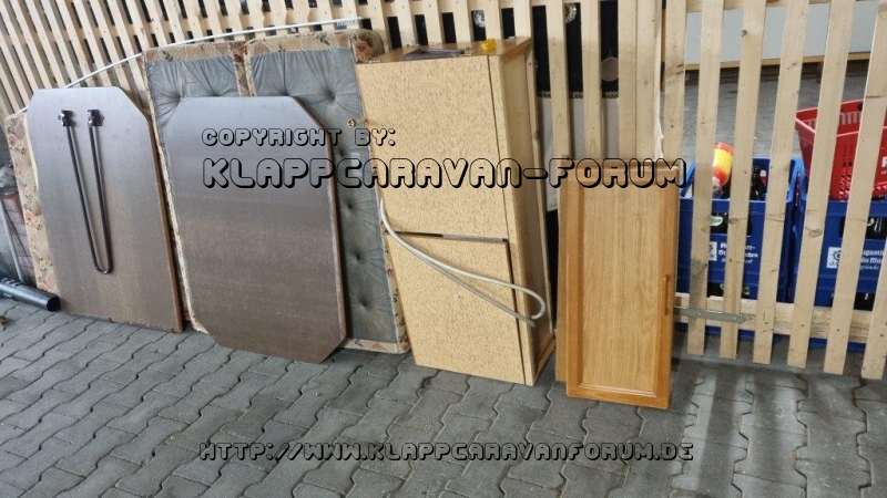 ..dann Möbel aufbereiten