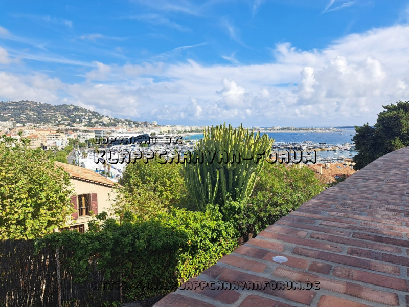 Blick auf Cannes
