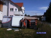 Confort mit zwei Vorzelten