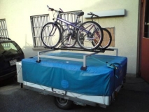 Fahrradständer für Rapdio (Klapper)