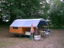 Klepper Piroschka Aufbau in Bildern