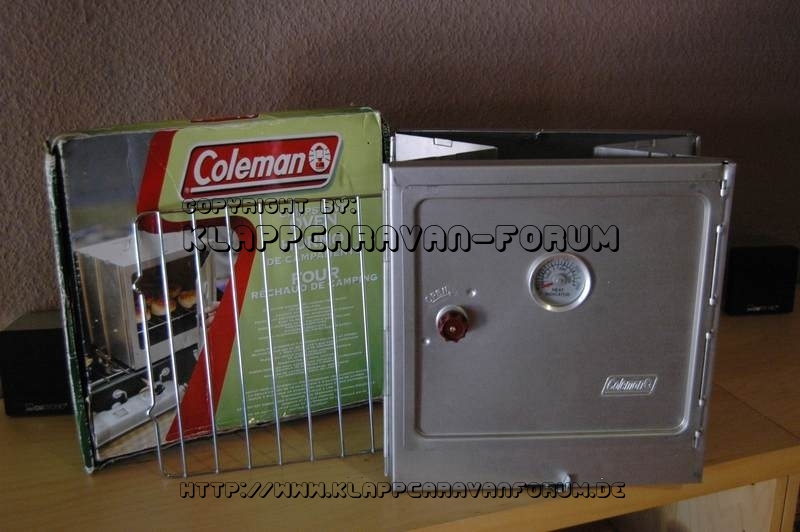 Coleman Campstove Oven - Faltmechanismus 1