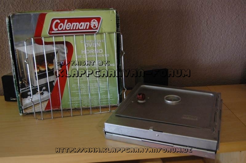 Coleman Campstove Oven - Zusammengelegt