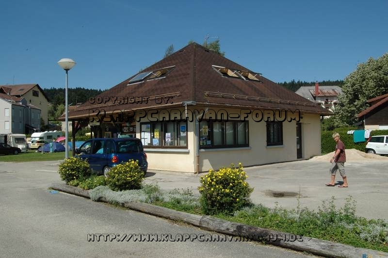 Camping Municipal St.-Point-Lac - Rezeption