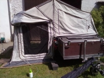 Eigenbau mit CampWerk Economy - Probeaufbau