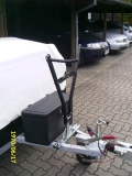 Fahrradträger vor Deichselbox - Kugelkopf mit Träger 2