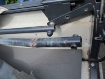 Reparatur des defekten Camp-Let-Gestänges