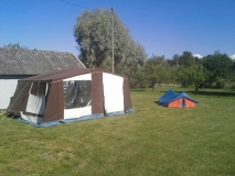 Unser Goldstück im Garten für die Restaurierung